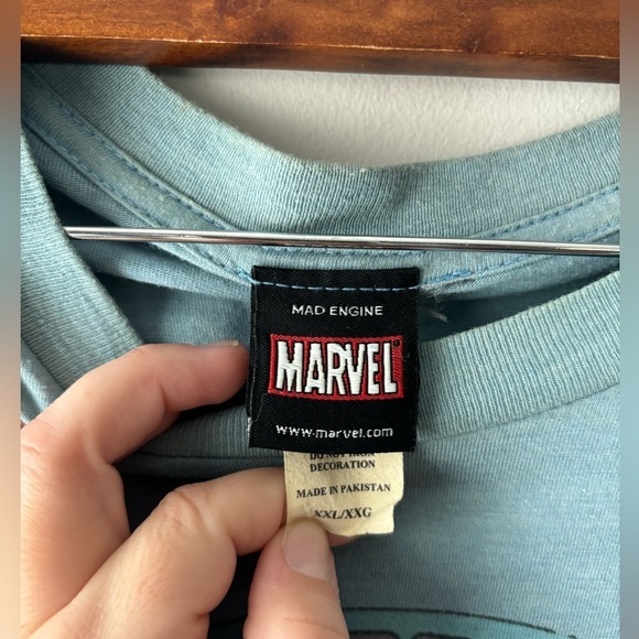 Early 90's Marvel Captain America vintage t-shirt size XXL‎ - Picture 7 of 8